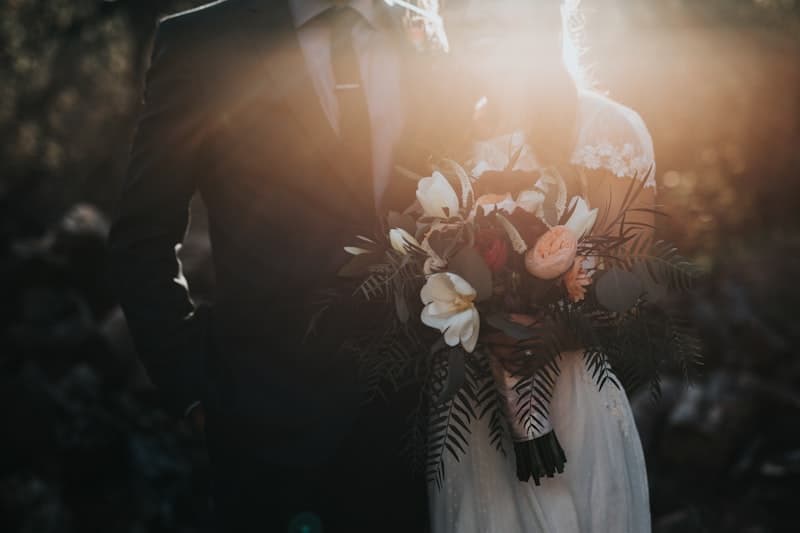 Wedding ceremony moment