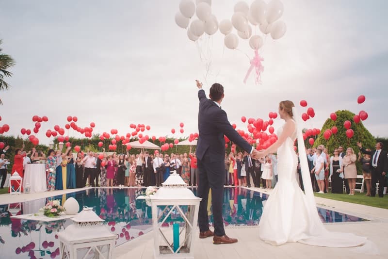 Grand wedding reception